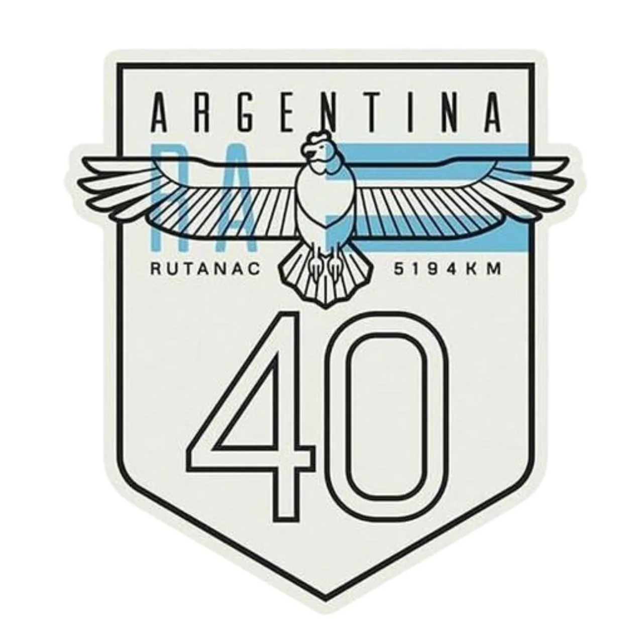 Calco Ruta 40 Bariloche Argentina